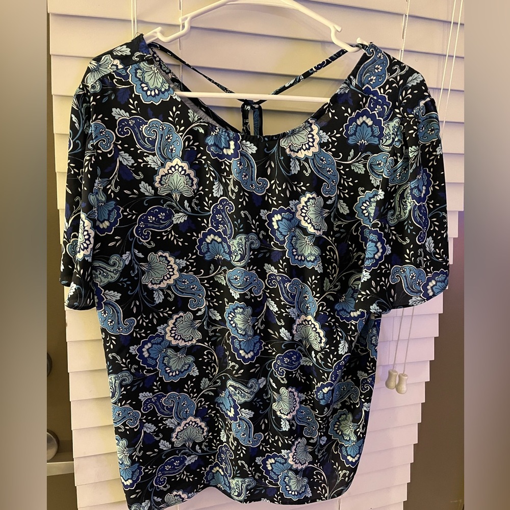 Loft floral blouse